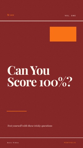 Agency · Fire hook quiz video template preview