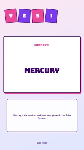 ABC · Cotton Candy answer quiz video template preview