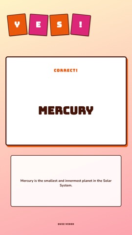 ABC · Peach Cubes answer quiz video template preview