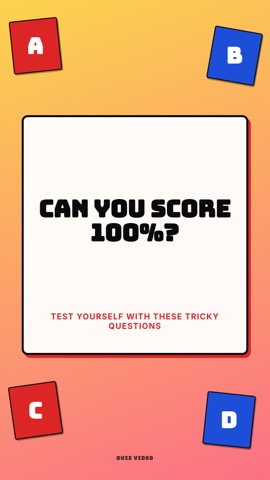 ABC · Pop Blocks hook quiz video template preview