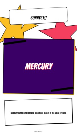 Anime · Arcade answer quiz video template preview