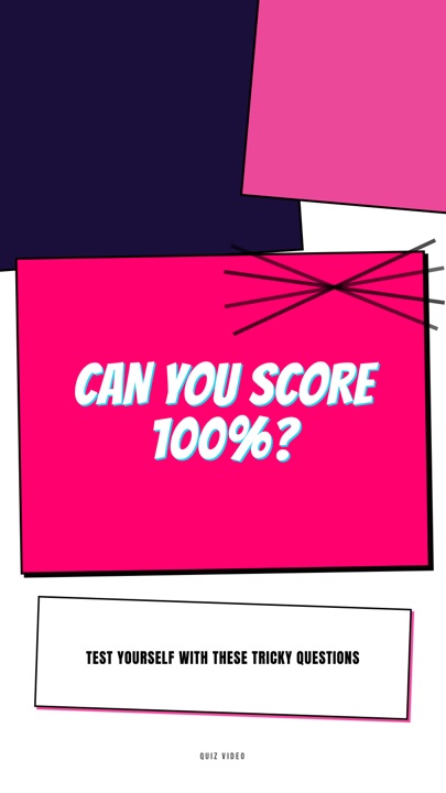 Anime · Miami hook quiz video template preview