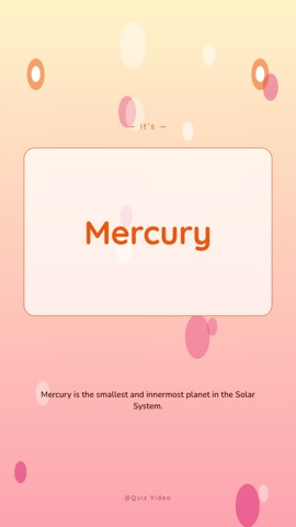 Baby · Peach answer quiz video template preview