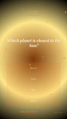 Campfire · Hearth quiz video template preview