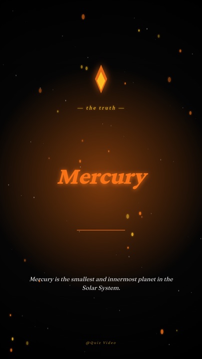 Campfire · Midnight answer quiz video template preview