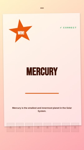 Campus · Peach answer quiz video template preview
