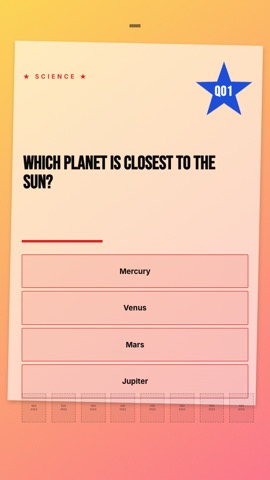 Campus · Pop quiz video template preview