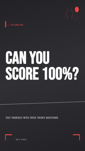 Carbon · Charcoal hook quiz video template preview