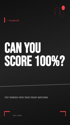 Carbon · Obsidian hook quiz video template preview