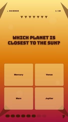 Carnival · Apricot quiz video template preview