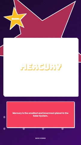 Cartoon · Arcade answer quiz video template preview