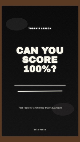 Chalkboard · Midnight hook quiz video template preview