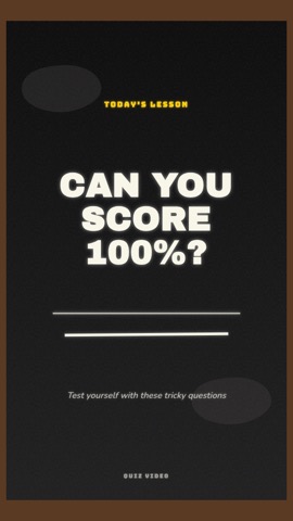 Chalkboard · Obsidian hook quiz video template preview