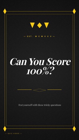 Cocktail Bar · Obsidian hook quiz video template preview