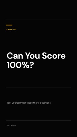 Corporate · Obsidian hook quiz video template preview