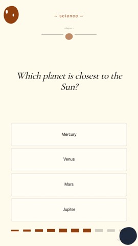Cottagecore · Cream quiz video template preview