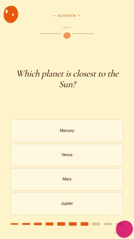 Cottagecore · Peach quiz video template preview