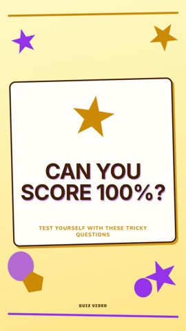 Crayon · Butter hook quiz video template preview