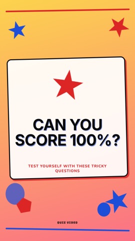 Crayon · Pop hook quiz video template preview