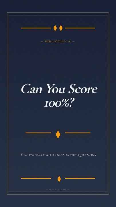 Academia · Slate hook quiz video template preview