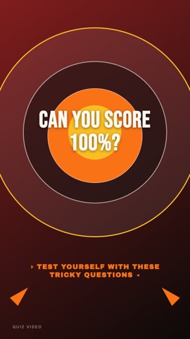 Dart Board · Fire hook quiz video template preview