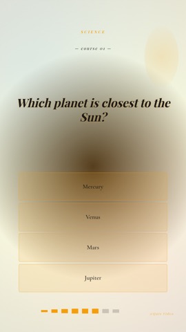 Dinner · Trattoria quiz video template preview