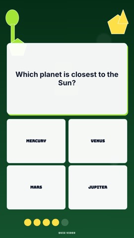 Dino · Jungle quiz video template preview