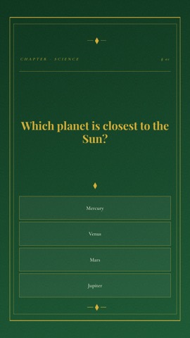 Dissertation · Forest quiz video template preview