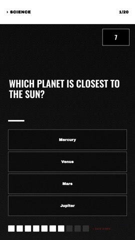 Dive Bar · Noir quiz video template preview