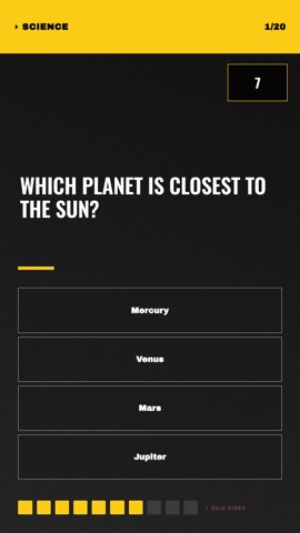 Dive Bar · Obsidian quiz video template preview