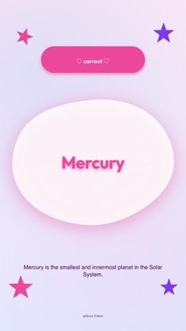 E-Girl · Cotton Candy answer quiz video template preview