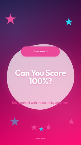 E-Girl · Miami hook quiz video template preview