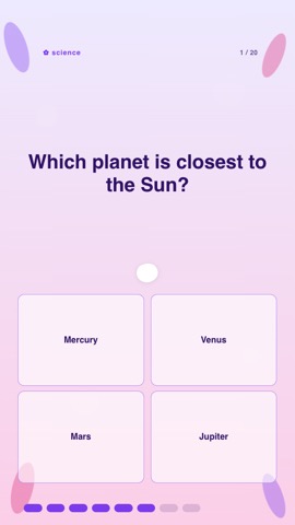 Easter · Lavender quiz video template preview