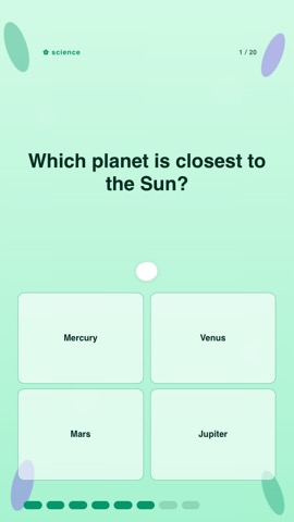 Easter · Mint quiz video template preview