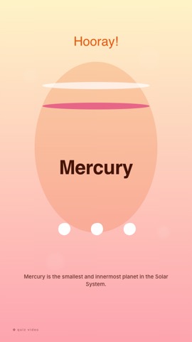 Easter · Peach answer quiz video template preview