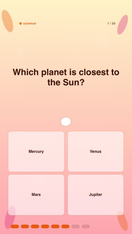 Easter · Peach quiz video template preview