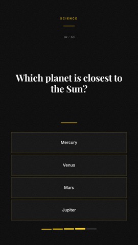 Executive · Obsidian quiz video template preview
