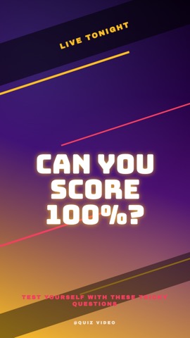 Festival · Mainframe hook quiz video template preview