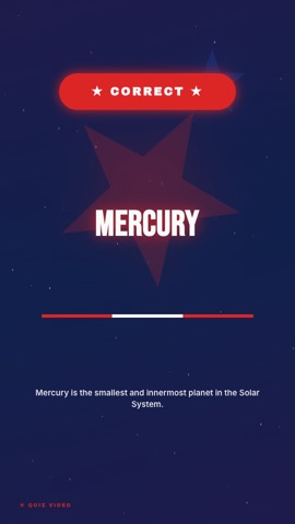 Fireworks · Electric answer quiz video template preview