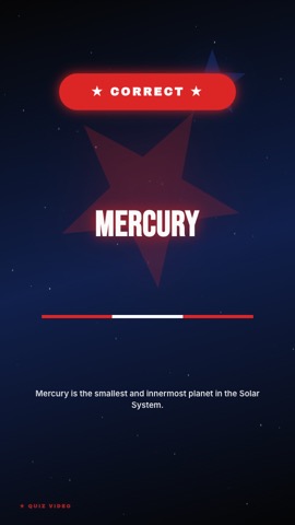Fireworks · Obsidian answer quiz video template preview