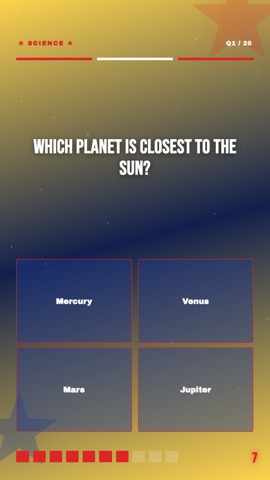 Fireworks · Pop Art quiz video template preview