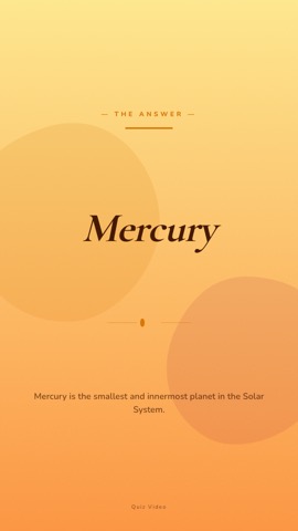 Cookbook · Apricot answer quiz video template preview