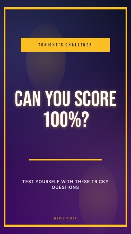 Game Show · Cosmic hook quiz video template preview