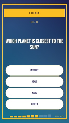 Game Show · Studio quiz video template preview