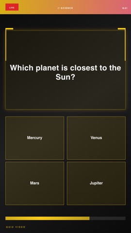 Stream · Obsidian quiz video template preview