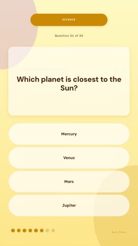Care · Butter quiz video template preview