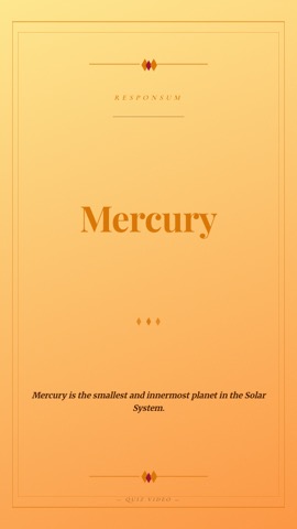 Museum · Apricot answer quiz video template preview