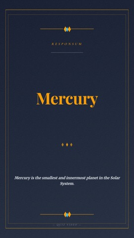 Museum · Slate answer quiz video template preview