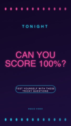 Karaoke · Cyber hook quiz video template preview