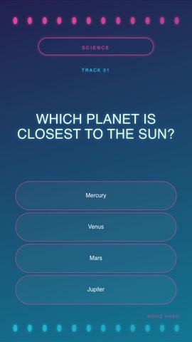 Karaoke · Voltage quiz video template preview